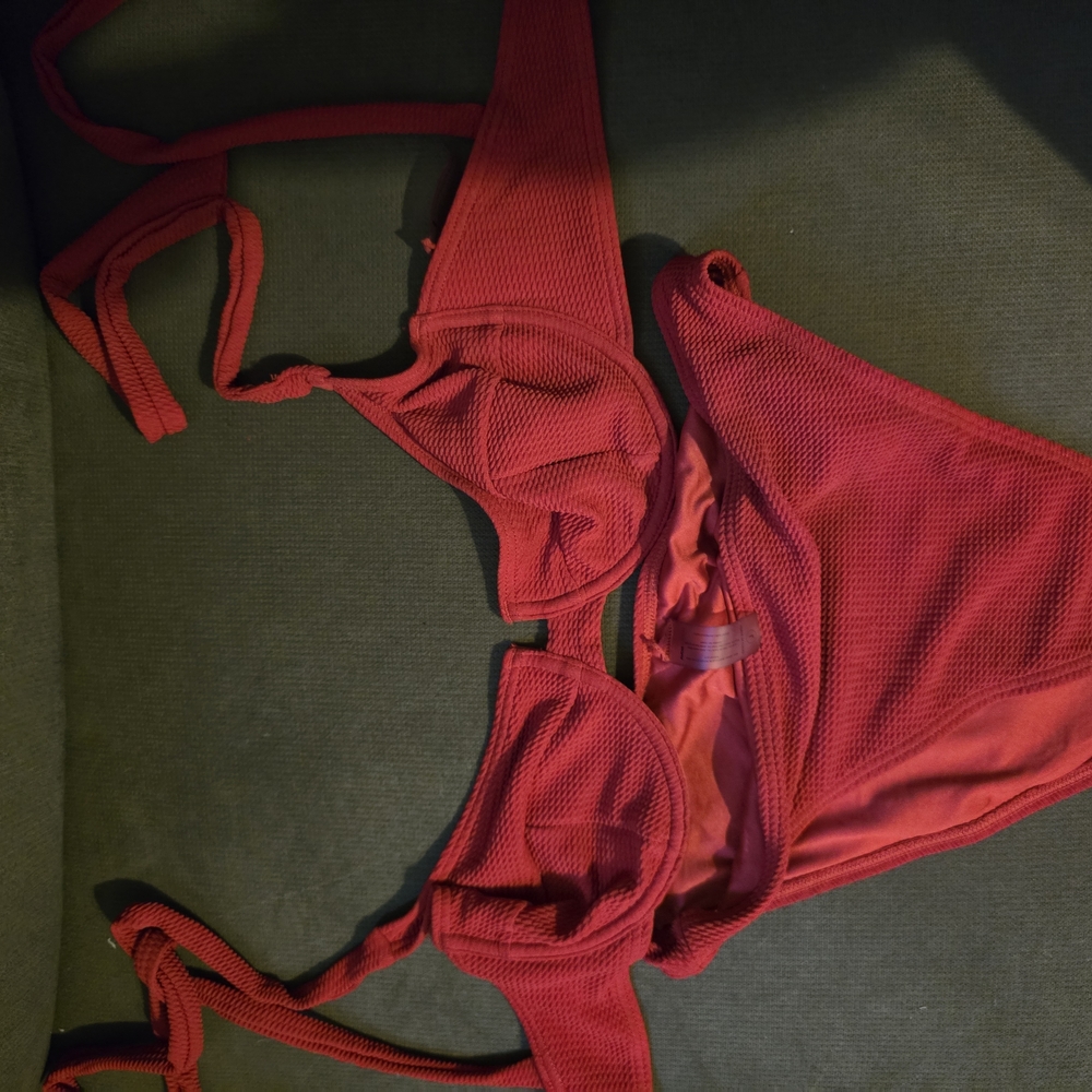 Red Women's Bathing Suit